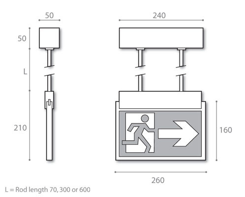 viewing distance 32metres