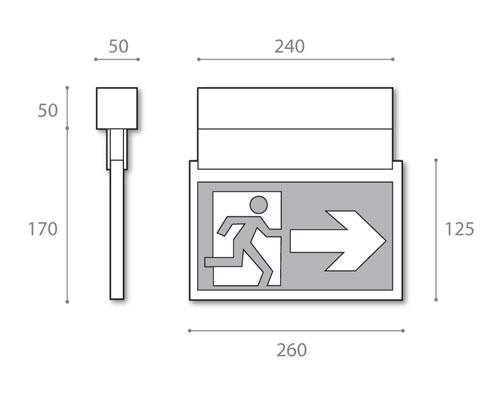 viewing distance 25 metres