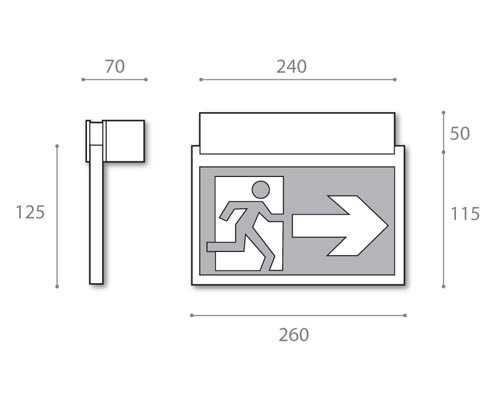 viewing distance 25 metres