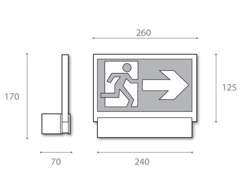 viewing distance 25 metres