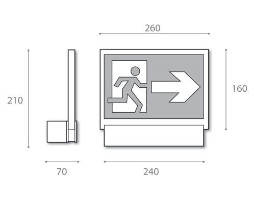 viewing distance 32metres